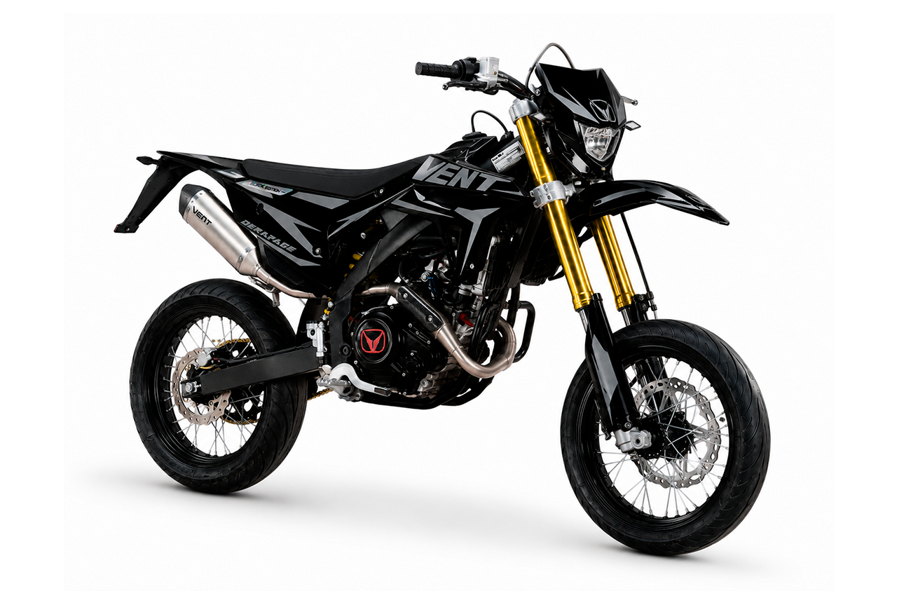 Vent Derapage 125 4T Black Edition - CMTmotor